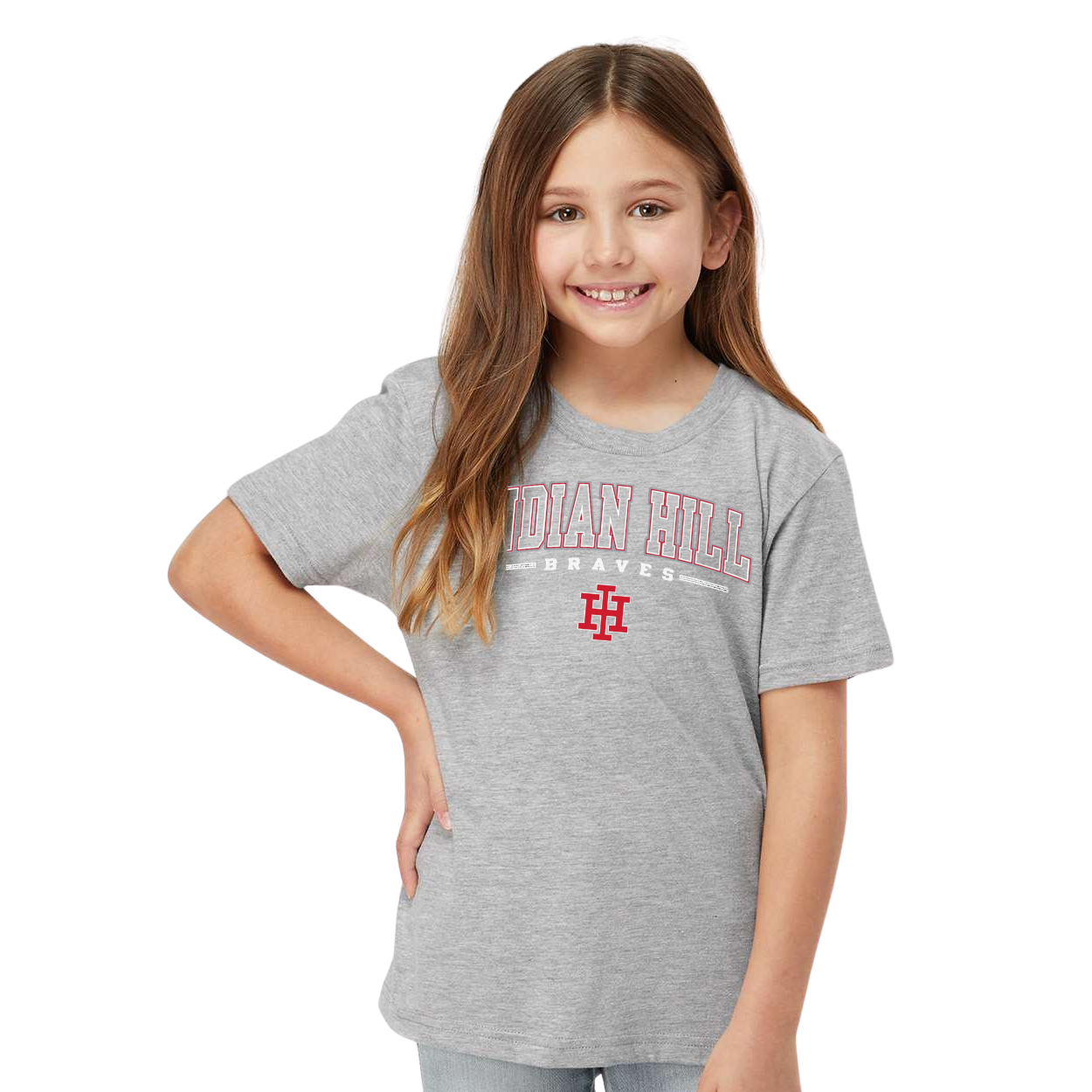Tultex Youth Circle Tee - Grey