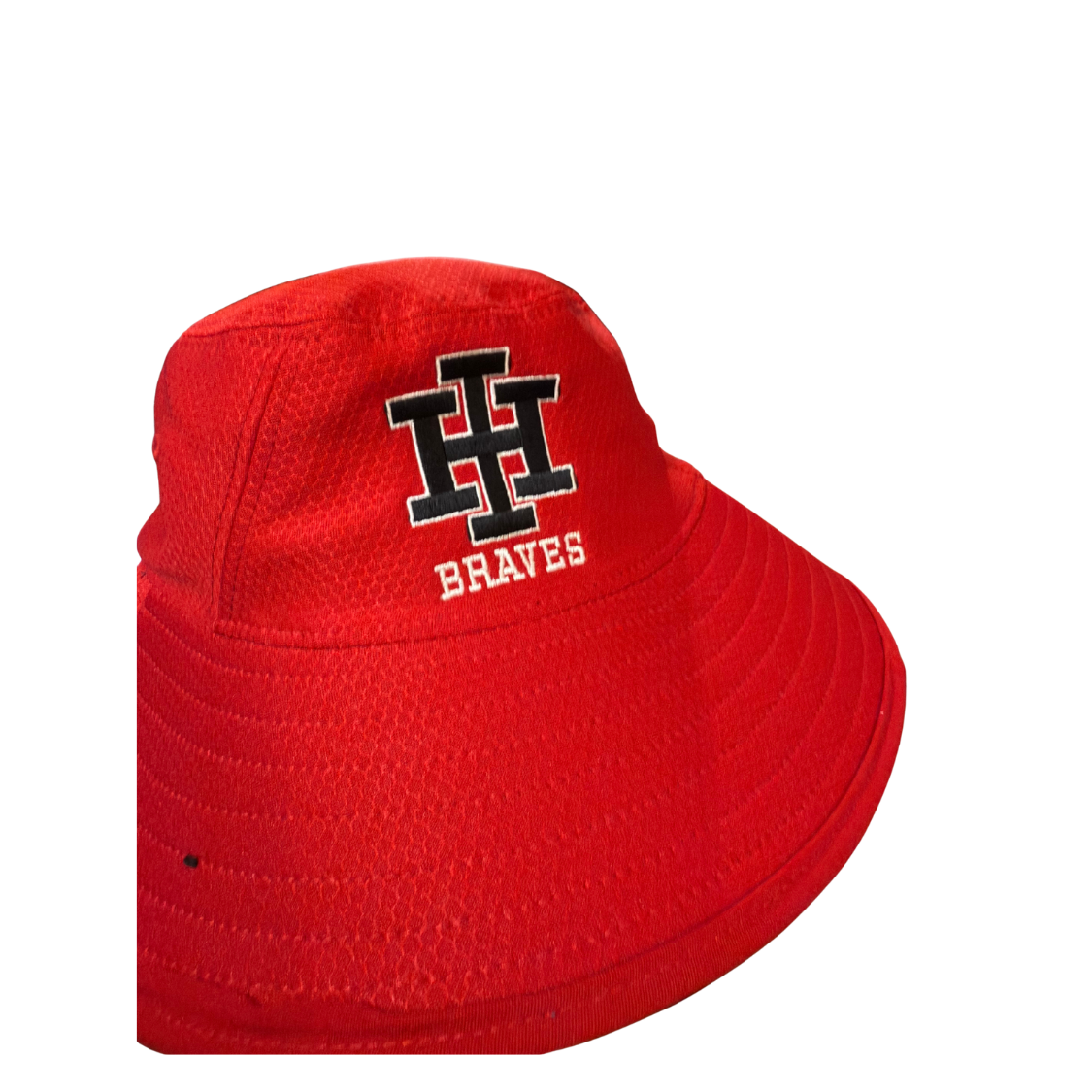 New Era Red Bucket Hat: S/M (7 1/8 - 7 3/8)