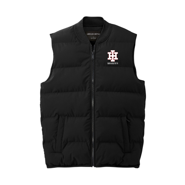 Mercer + Mettle Adult Puffy Vest - Black