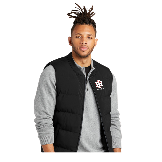 Mercer + Mettle Adult Puffy Vest - Black