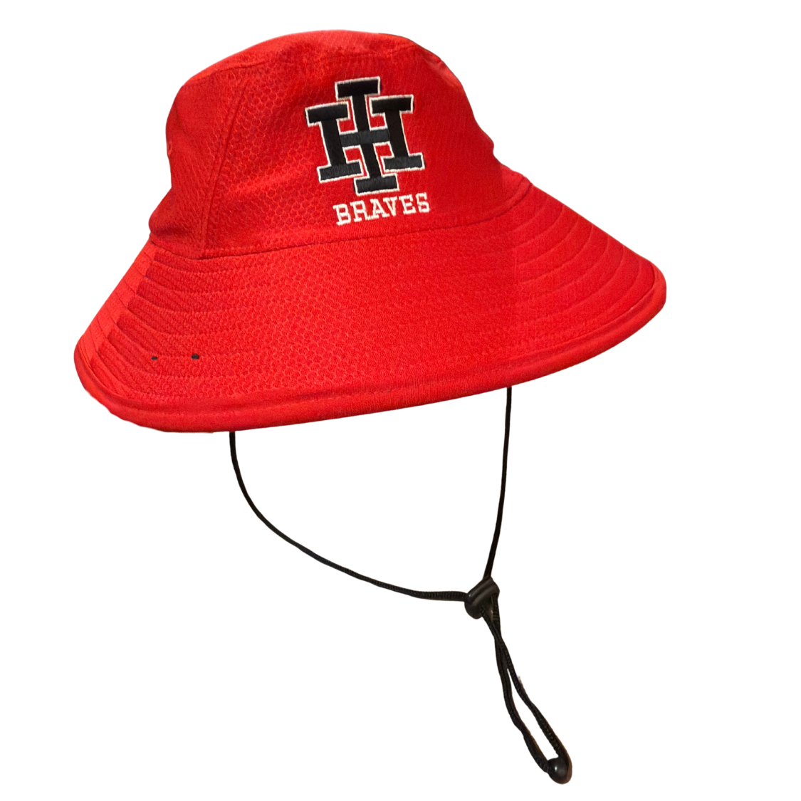 New Era Red Bucket Hat: S/M (7 1/8 - 7 3/8)