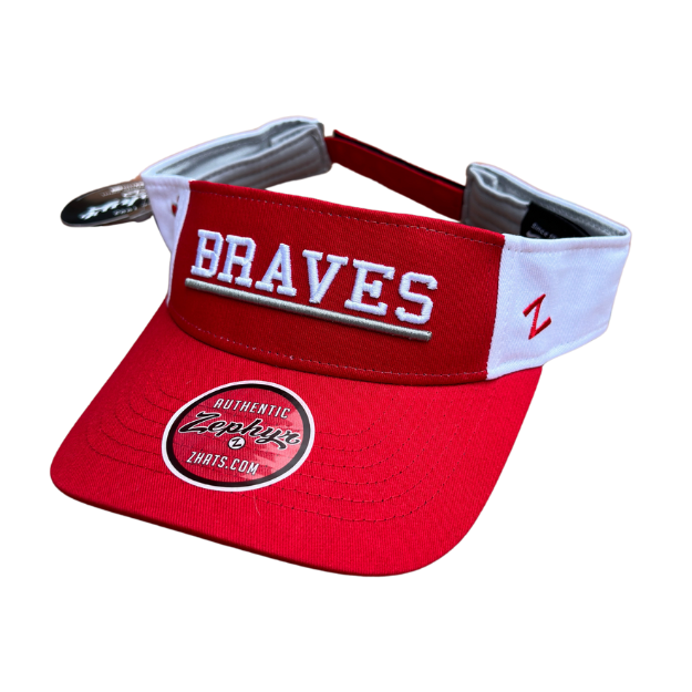 Zephyr Cotton Visor - Red