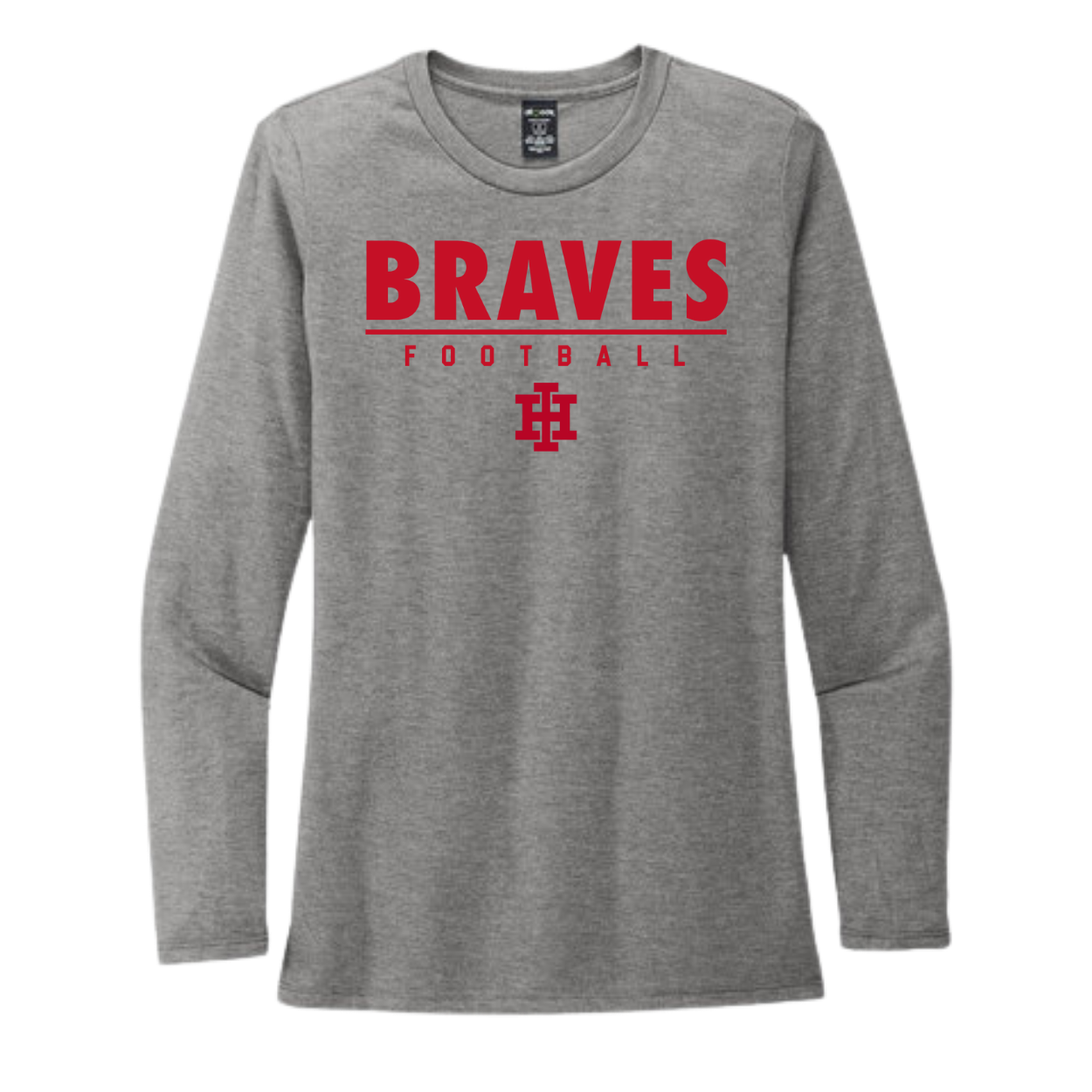 Women's Allmade Long Sleeve Tee - Aluminum Grey