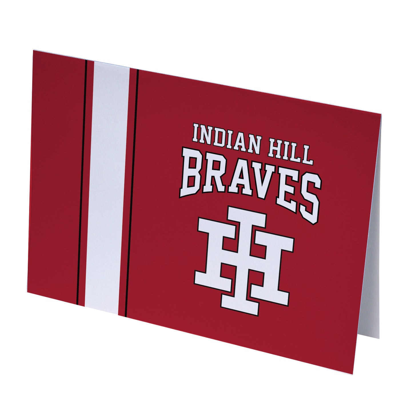 IH Blank Cards 10 pk (Red w/ White Stripe)
