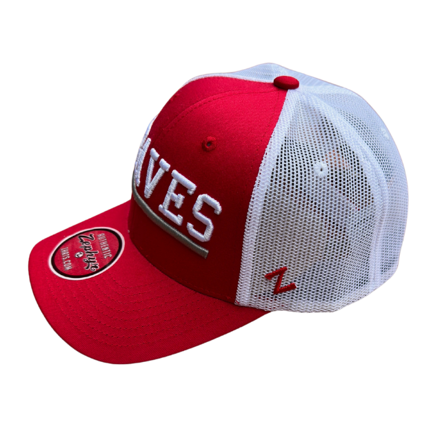 Zephyr Big Rig Trucker - Red/White