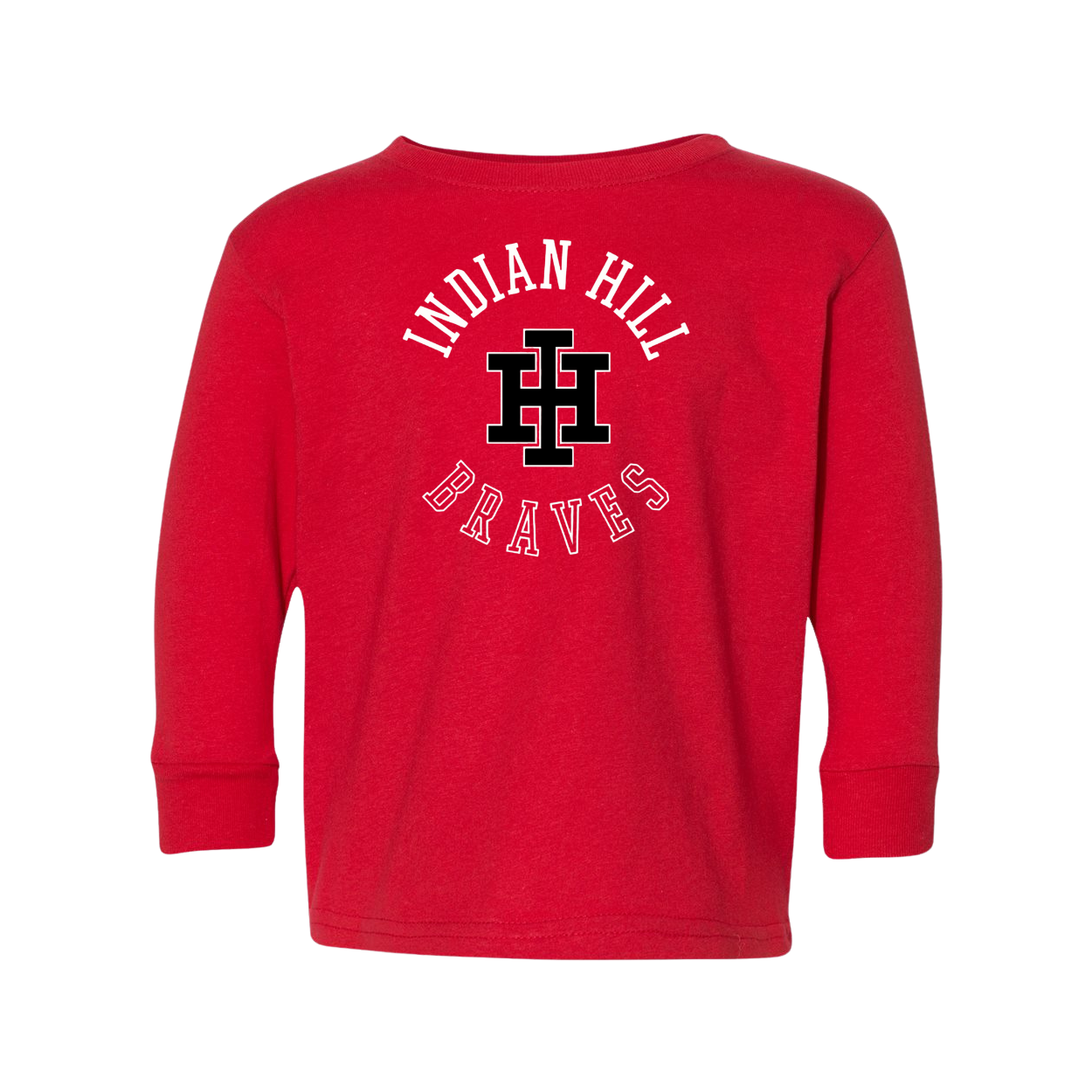Rabbit Skins Toddler Long Sleeve Tee - Red