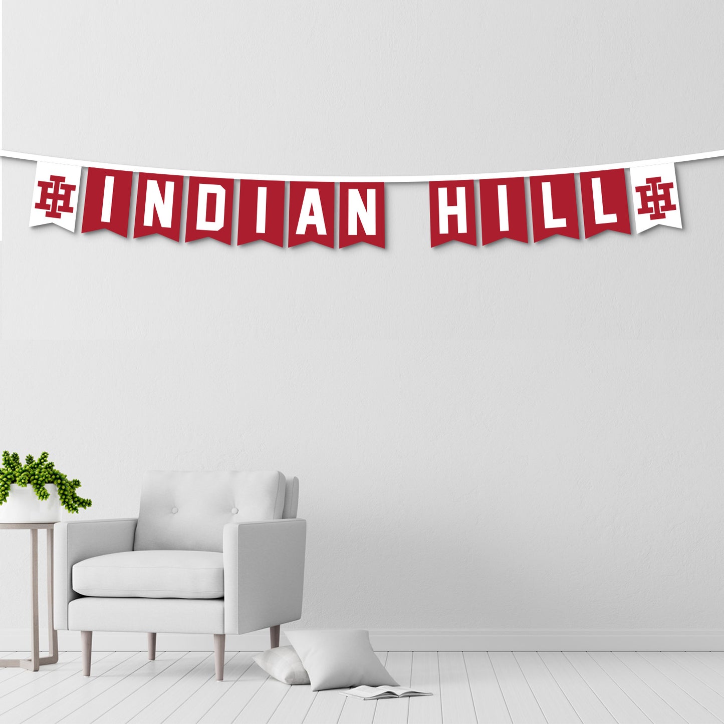 Indian Hill Felt Banner