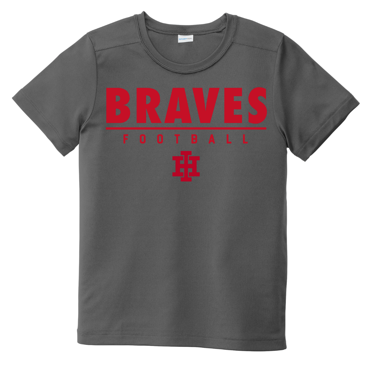 Sport-Tek Youth UV Pro Tee- Smoke Grey