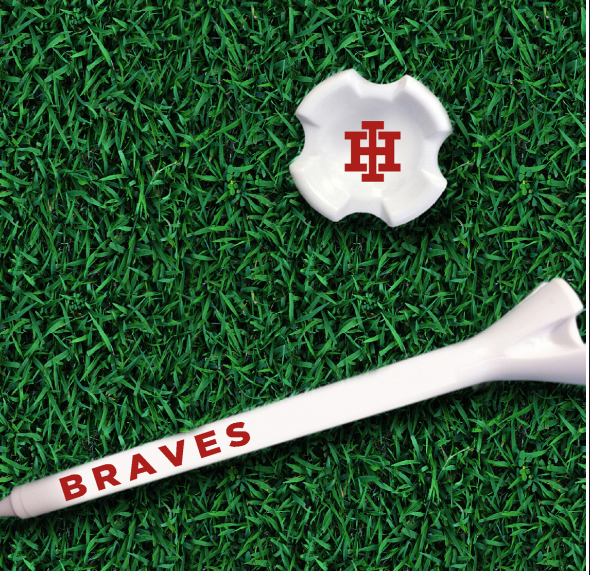 IH Braves Golf Tees (8pk)