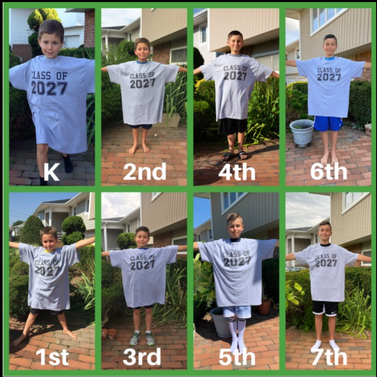 Class of 2036 Tee (Shirt will say 2036, not 2038 as pictured)