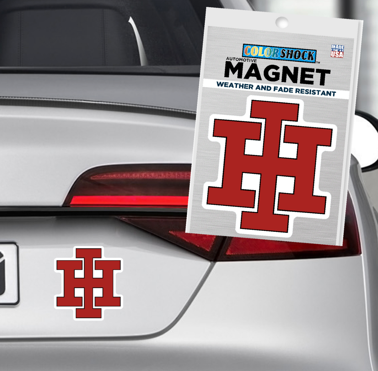 Big IH Car Magnet