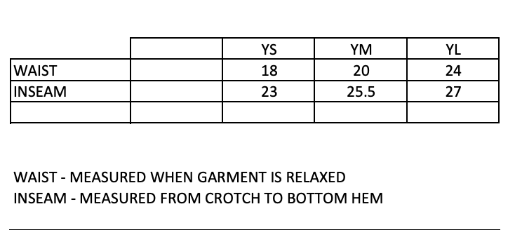 Cheer: Youth Straight Leg Pants