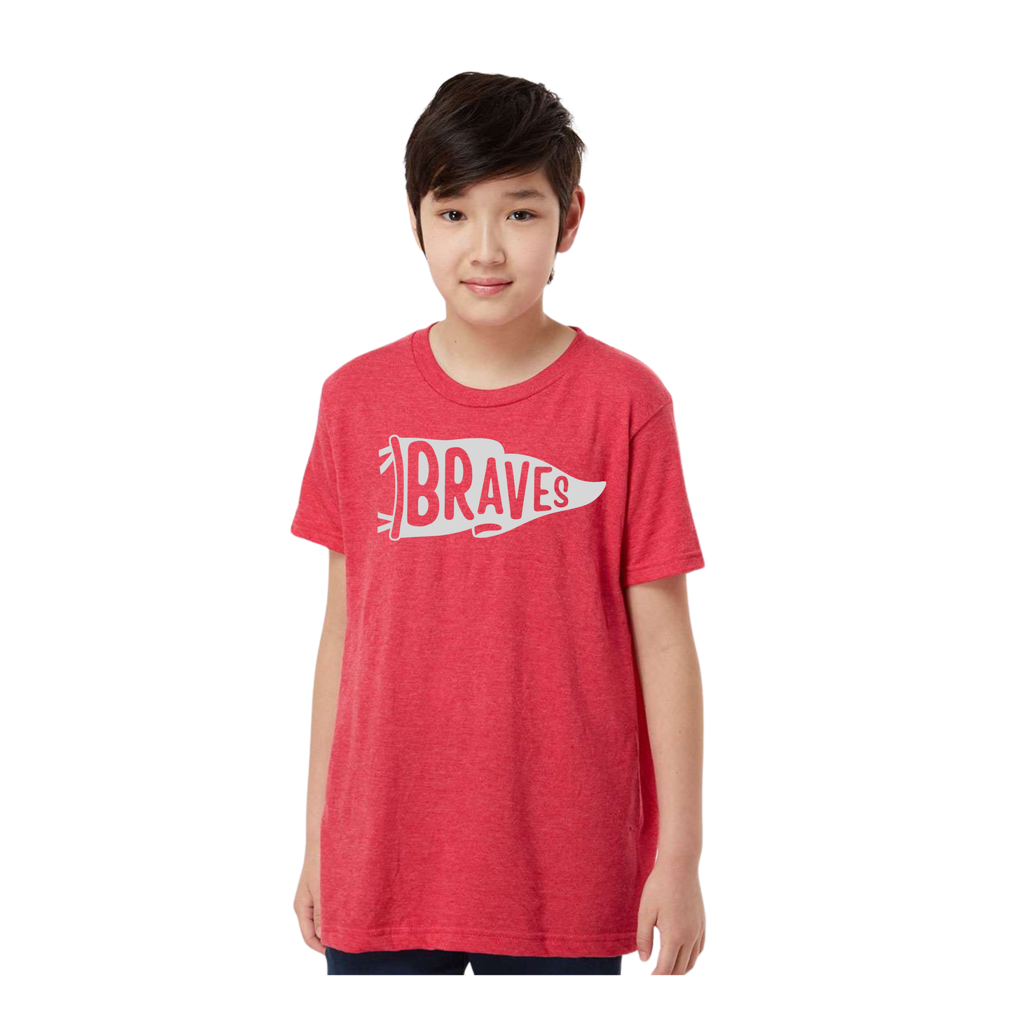 Youth Braves Pennant Tees