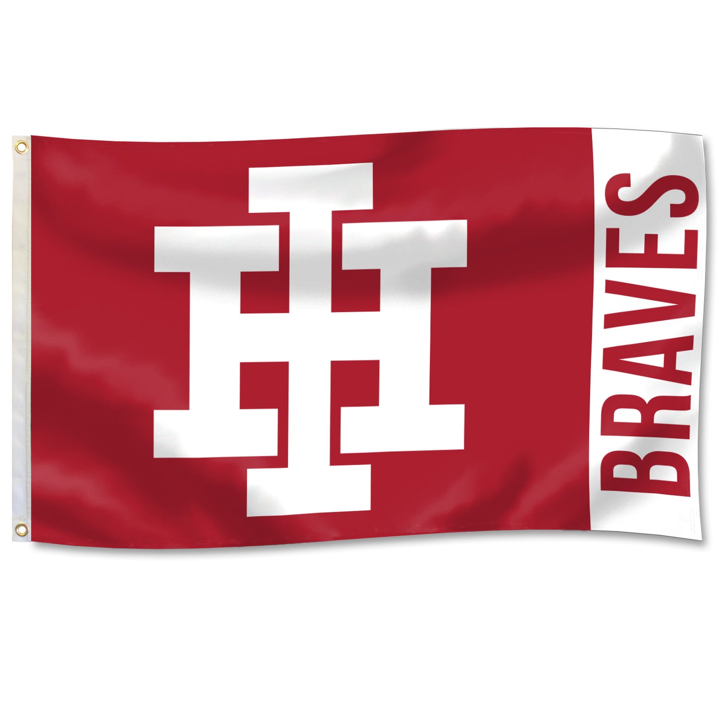 X: 3' x 5' DuraWave Flag (2-Panel Vertical End)