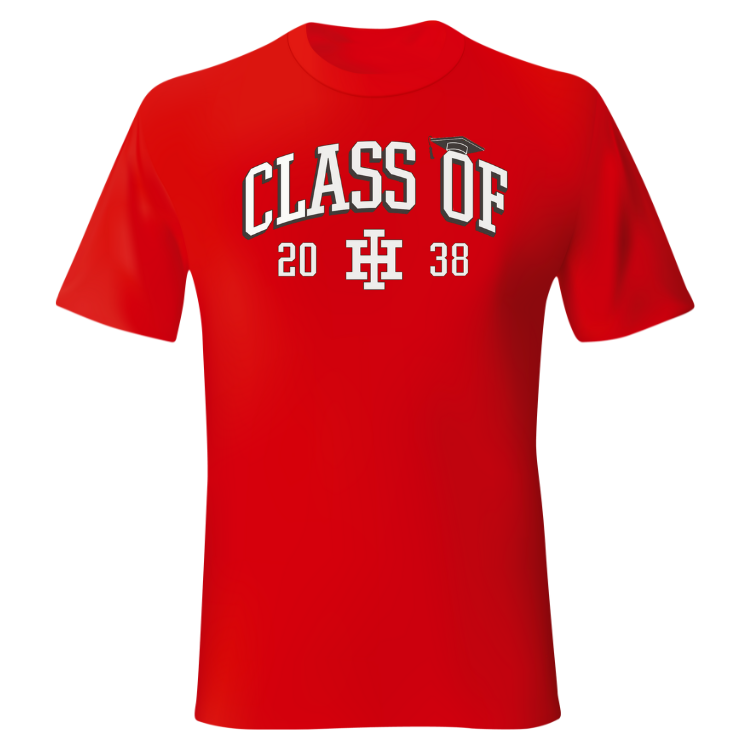 Class of 2036 Tee (Shirt will say 2036, not 2038 as pictured)