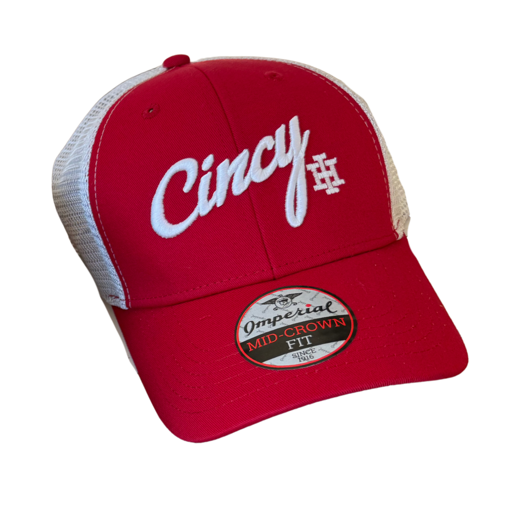 The Cincy Mesh Back Hat (No Discounts)