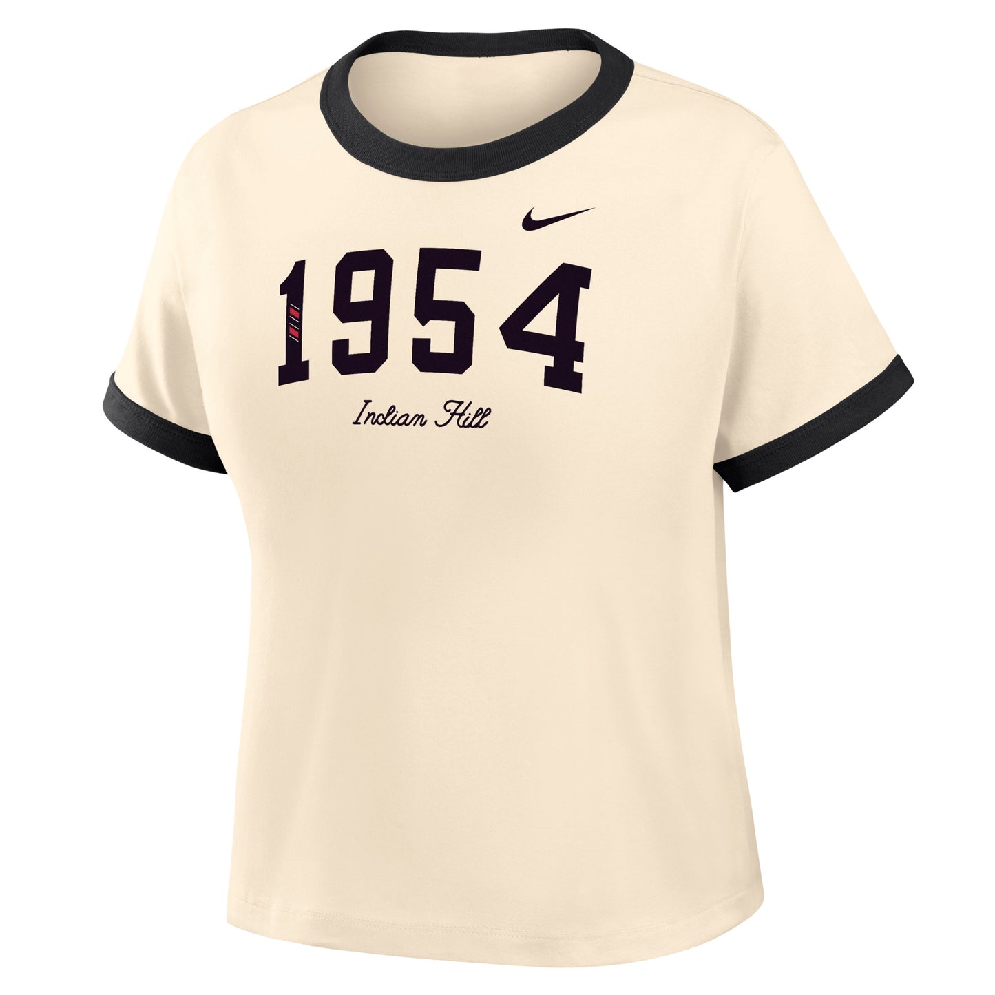 Nike Mod Crop Short Sleeve Ringer Tee