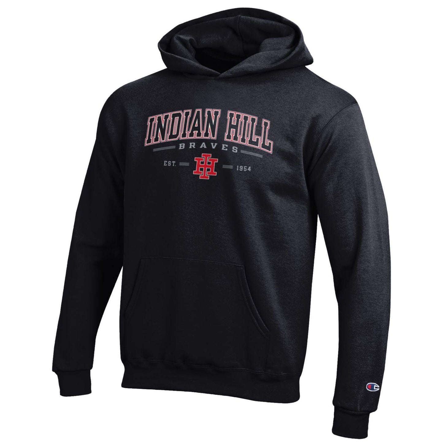 Champion Youth Black 1954 Hoodie