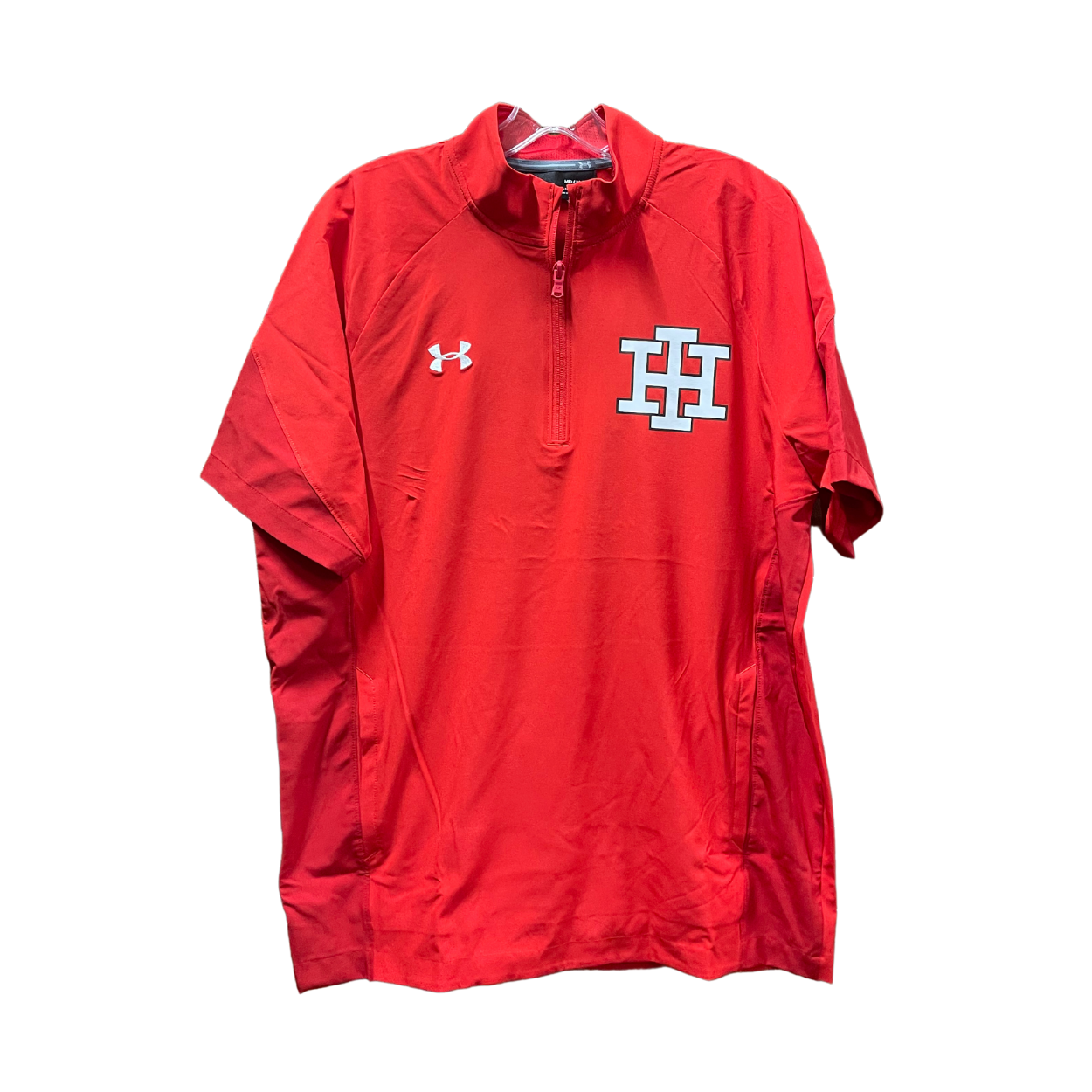 UA Men's SS 1/4 Zip - Red