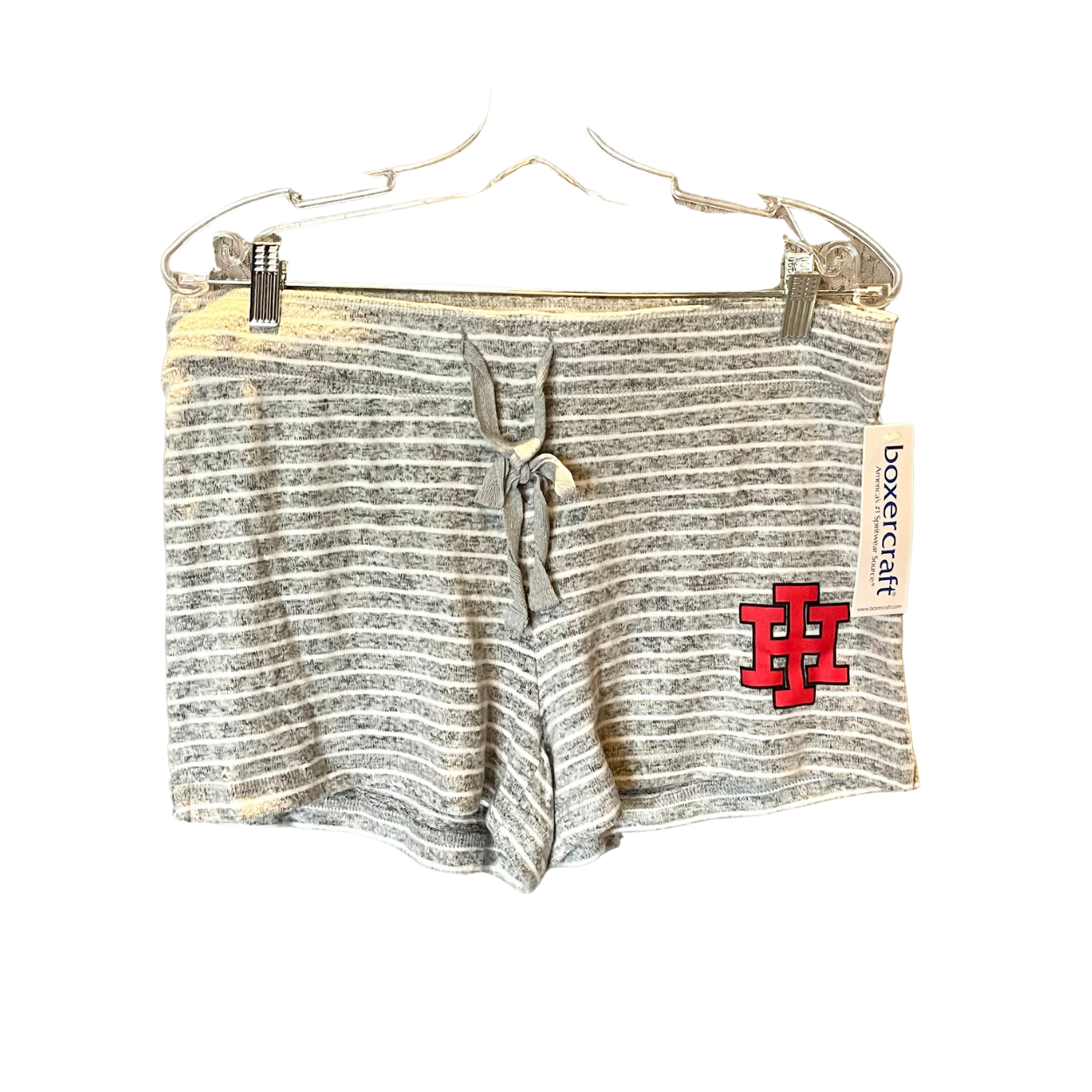 Boxercraft Ladies Cuddle Short - Grey/White