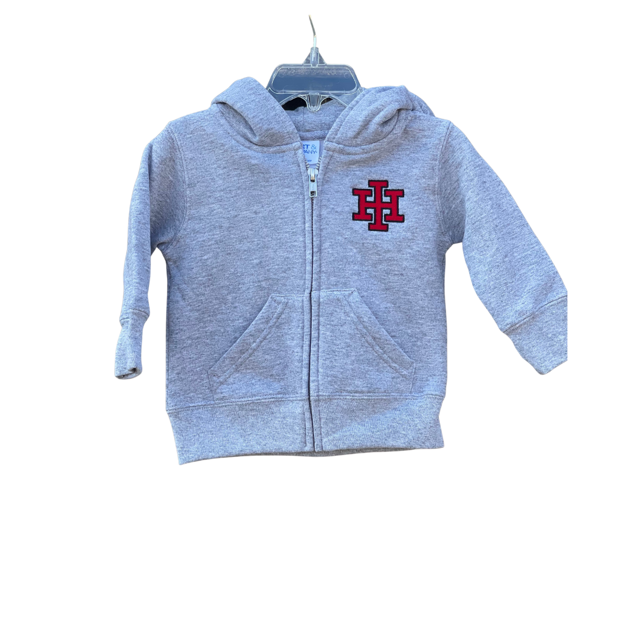 Infant Full-Zip Hoody - Athletic Heather Grey