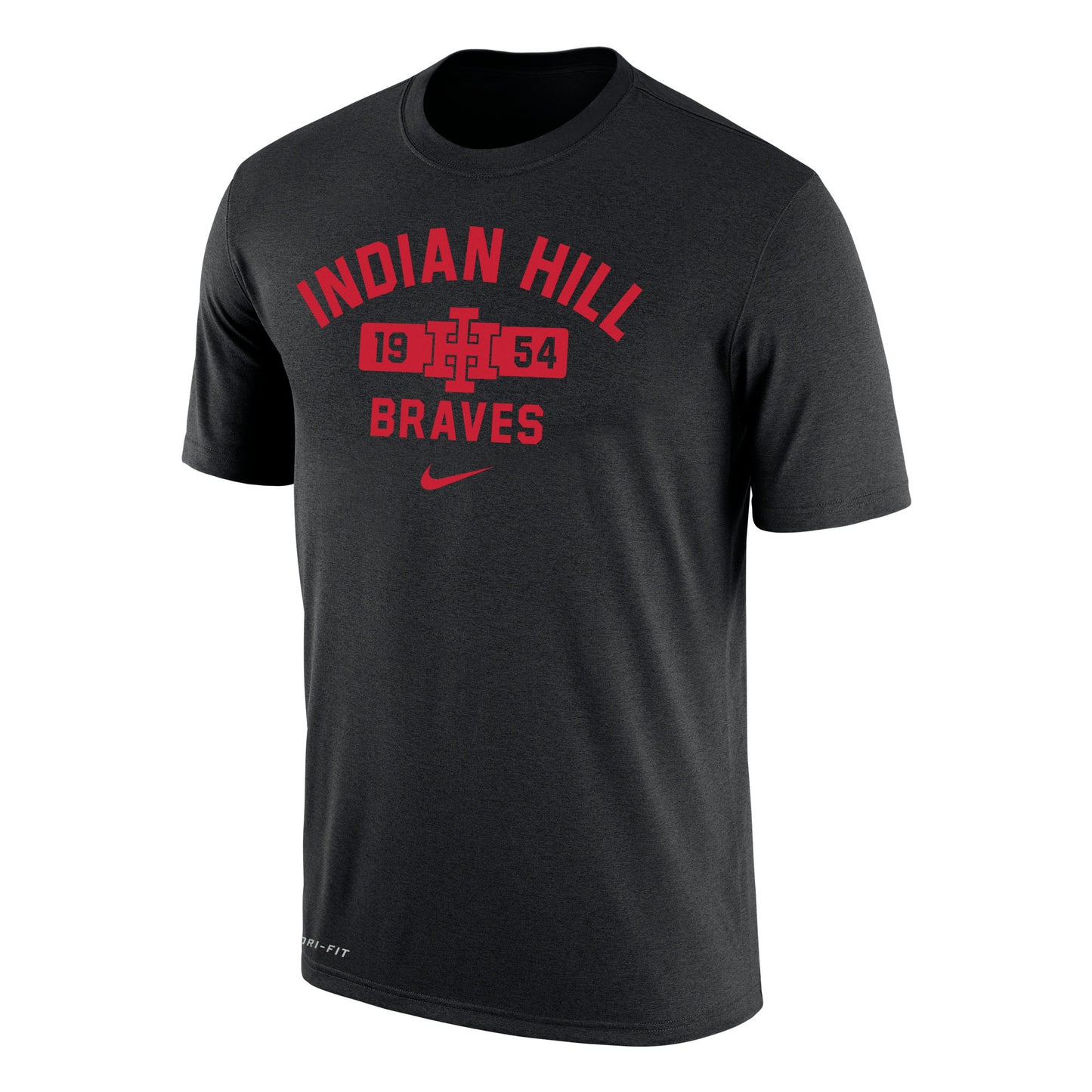 Nike Adult Dri-FIT Cotton SS Tee - Black