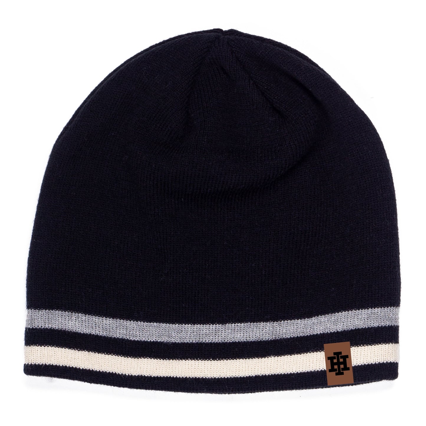 Ouray Stripe Knit Beanie - Black