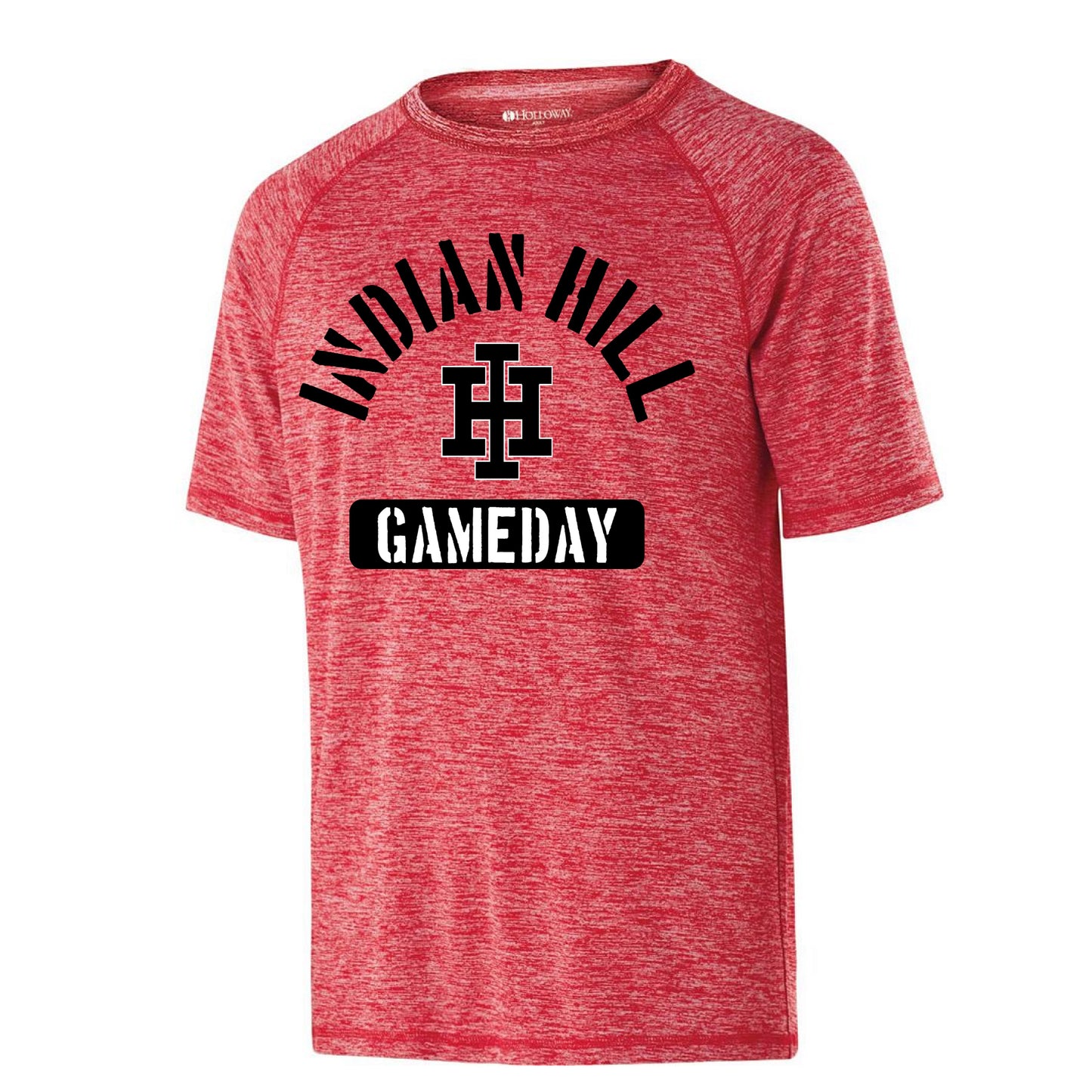 Holloway Youth Electrify SS Tee - Scarlet Heather