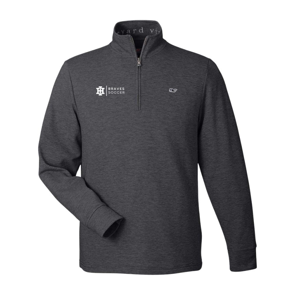 Adult Vineyard Vines 1/4 Zip Pullover - Soccer