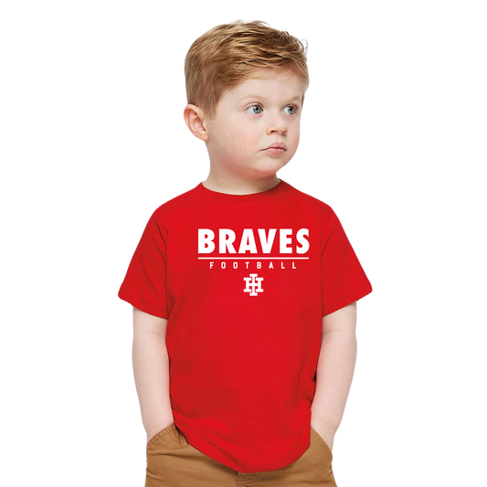 Toddler Football Tshirt - Red