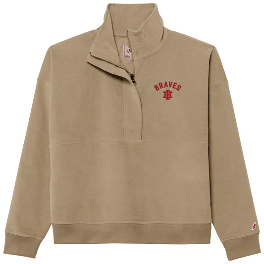 L2 Women's Cord Half Zip