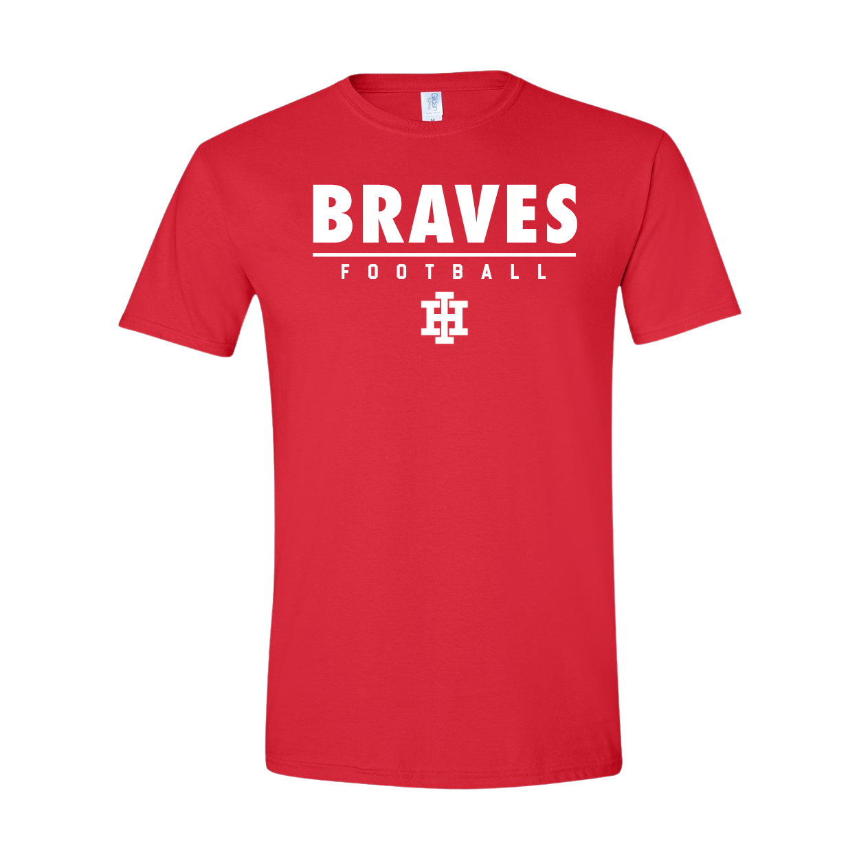 Tultex Adult Football Tee - Red