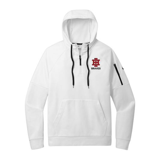 Adult Nike Therma Fit Hoodie Football 2025 - White
