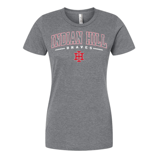Tultex Women's Premium Cotton Tee - Athletic Heather
