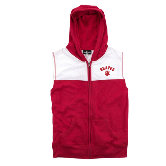 Girl's Boxercraft Sleeveless Hooded Sweatshirt