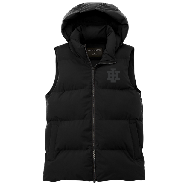 Mercer + Mettle Women's Puffy Hooded Vest