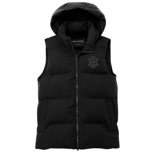 Mercer + Mettle Women's Puffy Hooded Vest