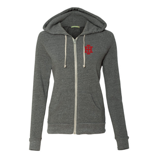 Alternative Women's Full-Zip Hoodie - Eco Grey (No Discount)