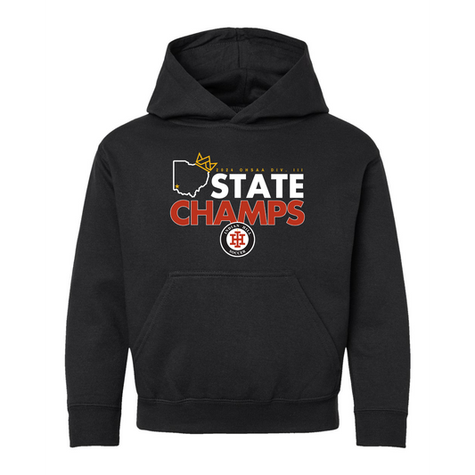 LAT Youth Soccer State Champ Hoodie - Black