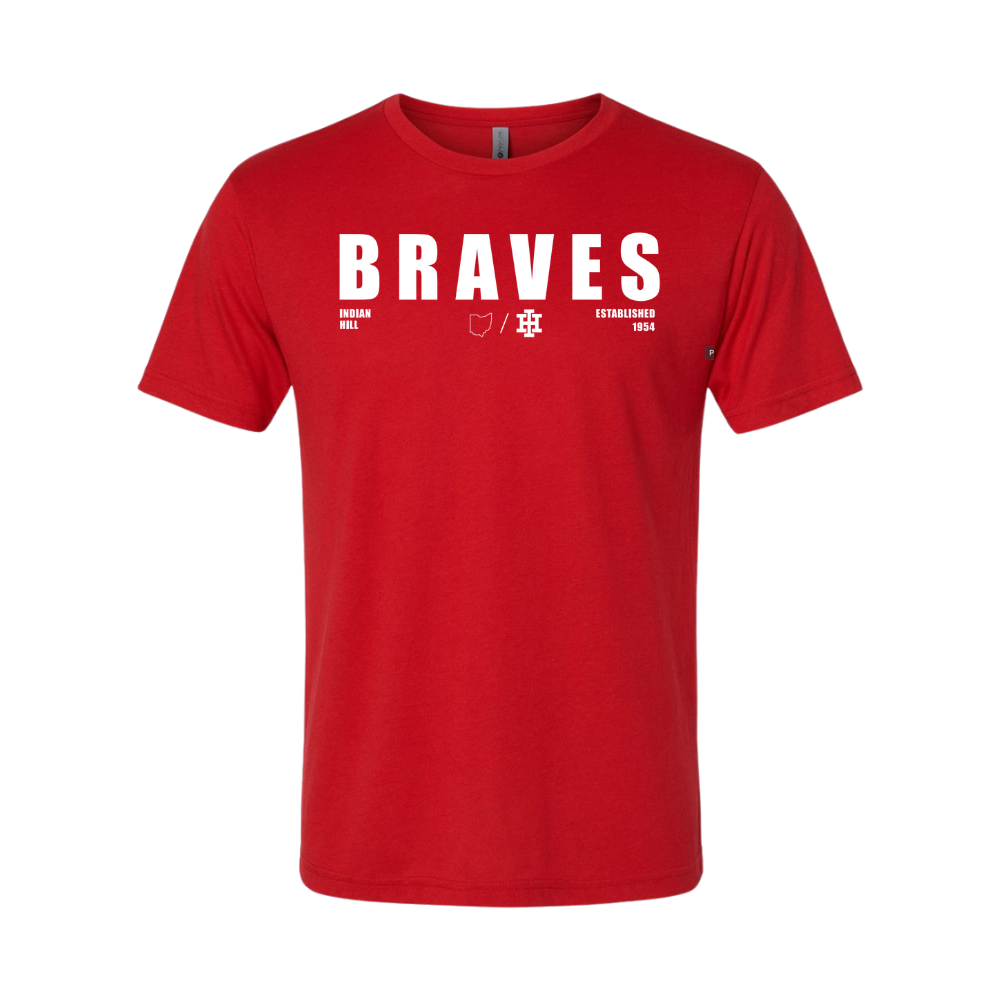 Adult Next Level Braves Ohio Tee