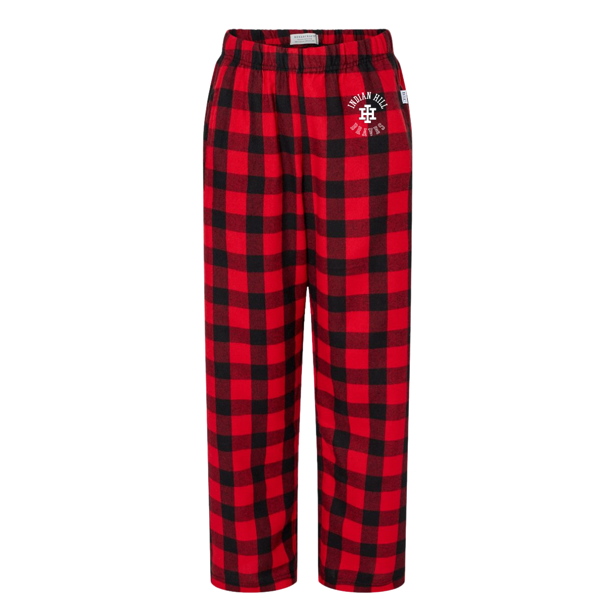 Boxercraft Youth Flannel Pants - Red/Black Buffalo