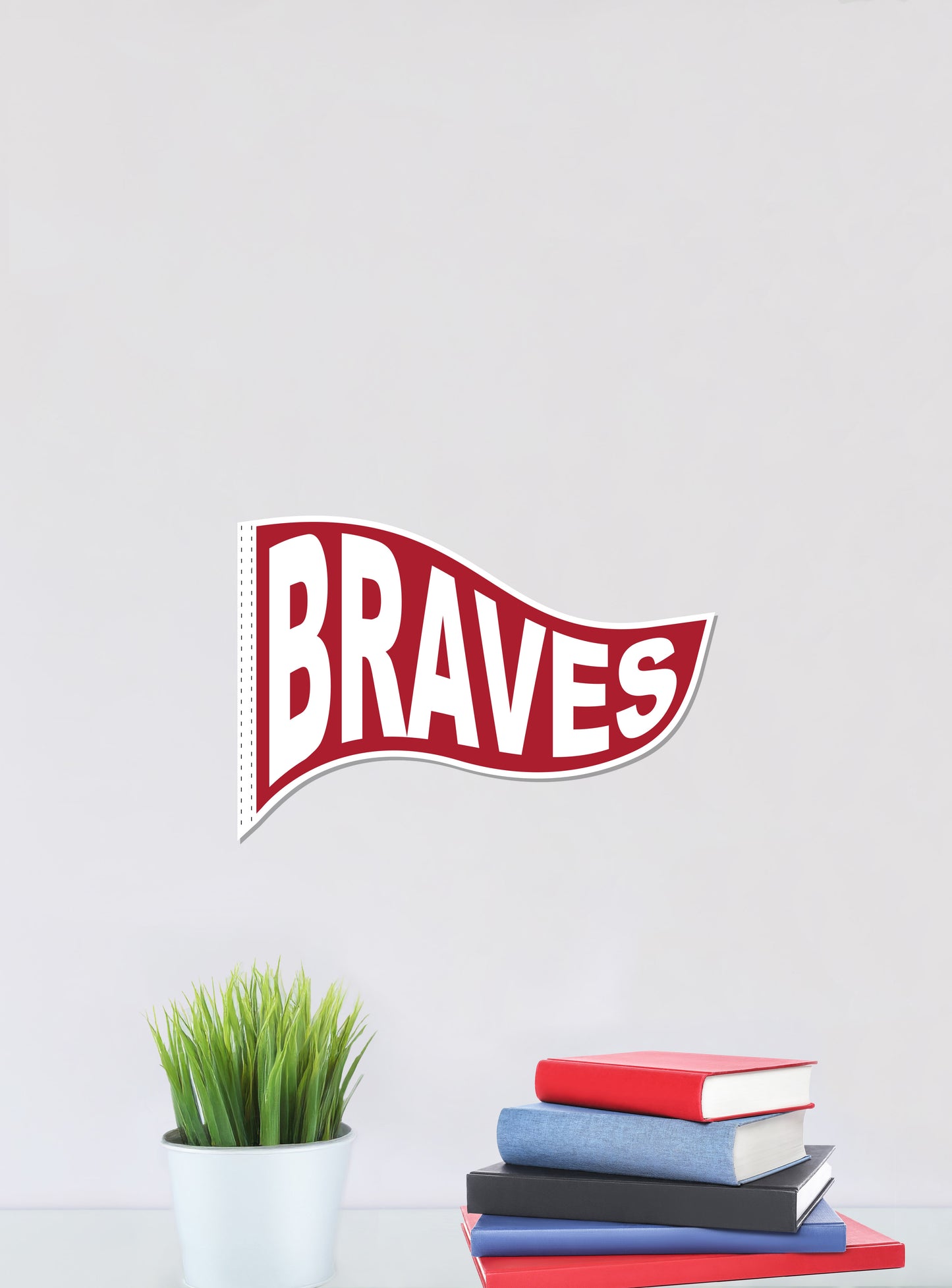4-Inch Rally Wave Pennant