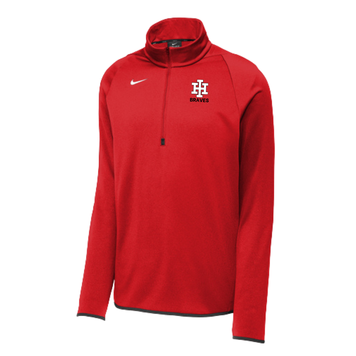 Nike Adult Therma-Fit 1/4 Zip Fleece - Red