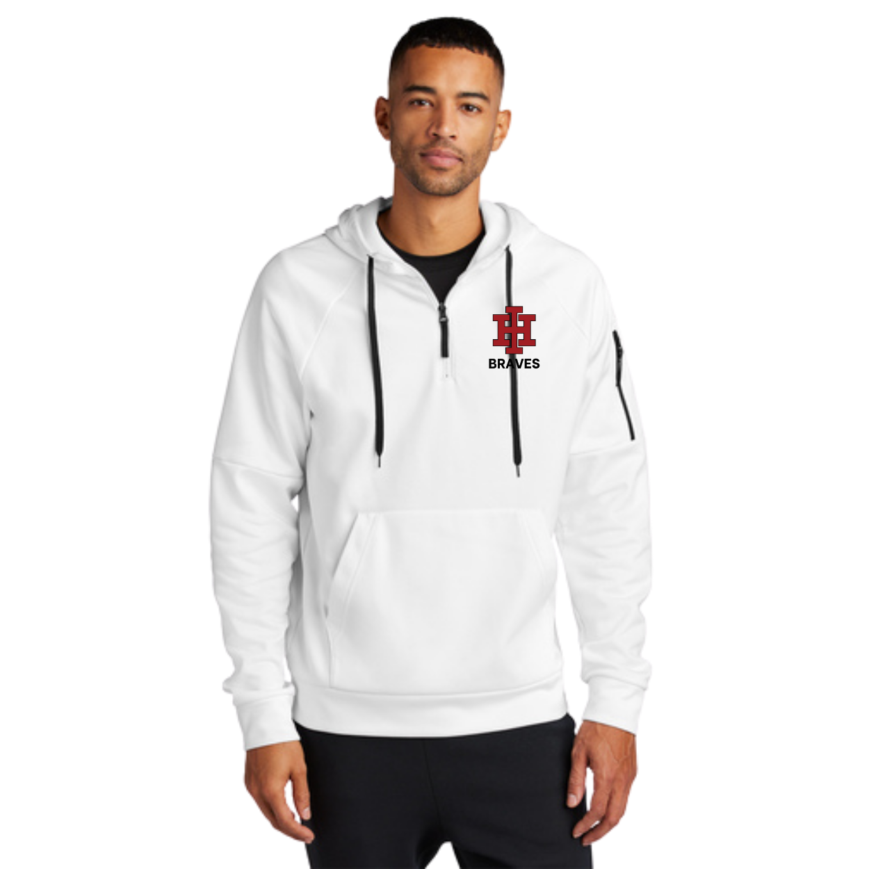 Nike Adult Therma Fit Hoodie - White