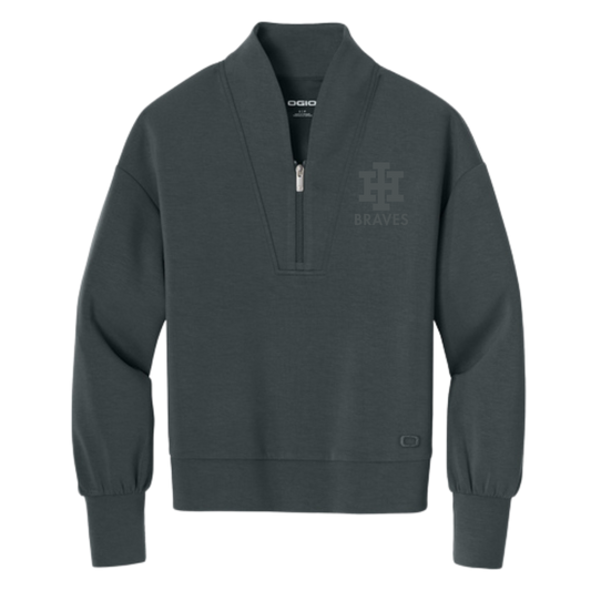 Women's Ogio 1/4 Zip Football 2025 - Tarmac Grey