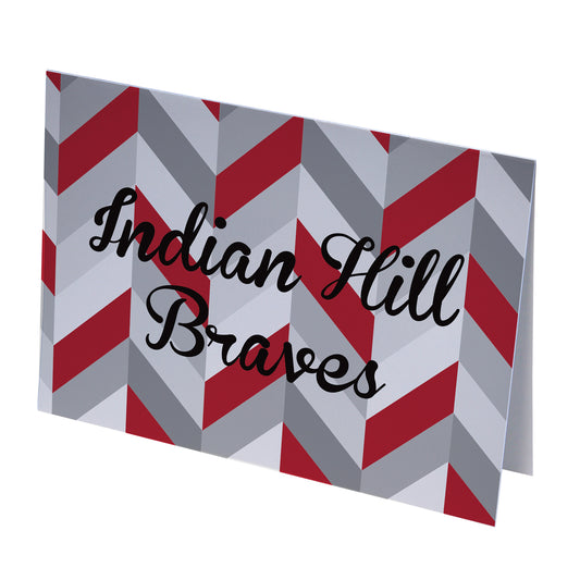 IH Blank Cards 10pk (Chevron Color Tiles)