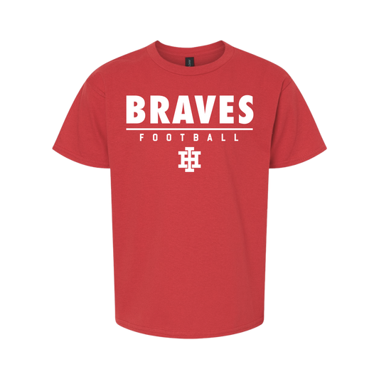 Youth Gildan Soft Style T-Shirt - Red