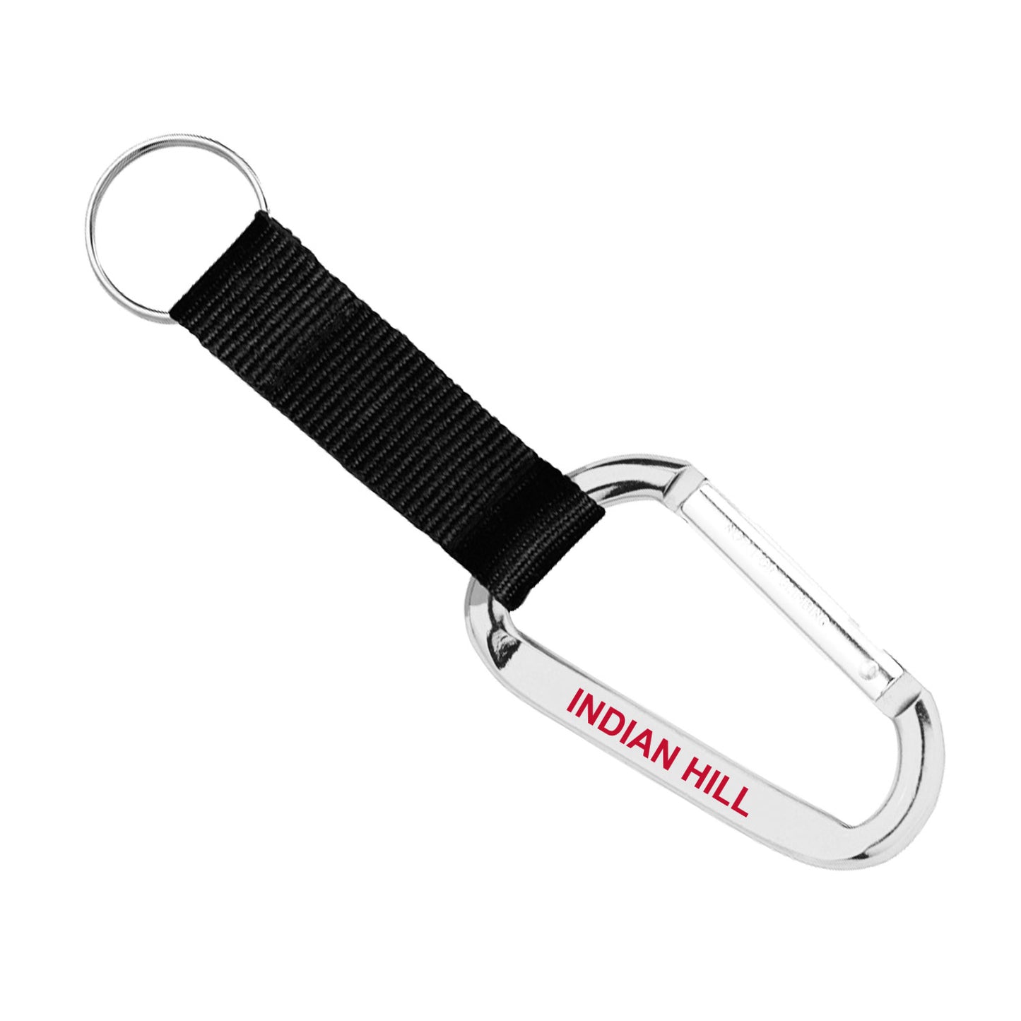 Carabiner with Key Strap