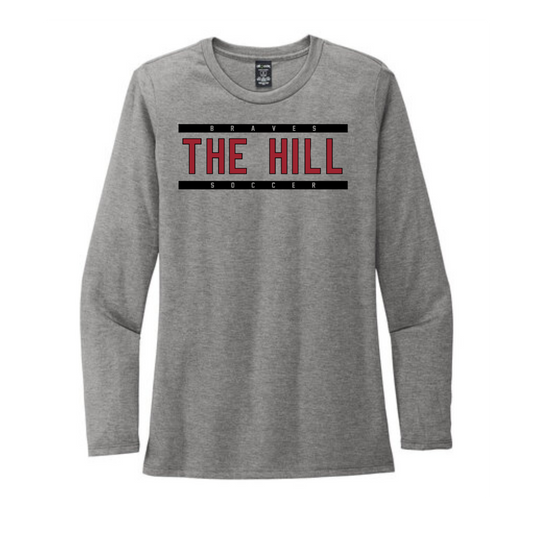 Allmade Women's Tri-blend Long Sleeved Tee: Soccer