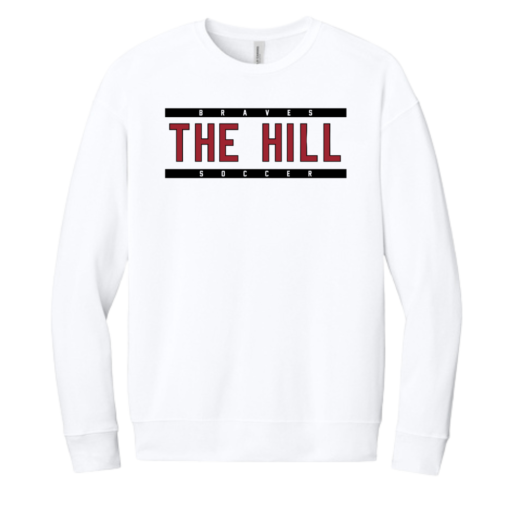 Bella + Canvas Adult Drop-Shoulder Sweatshirt - Soccer